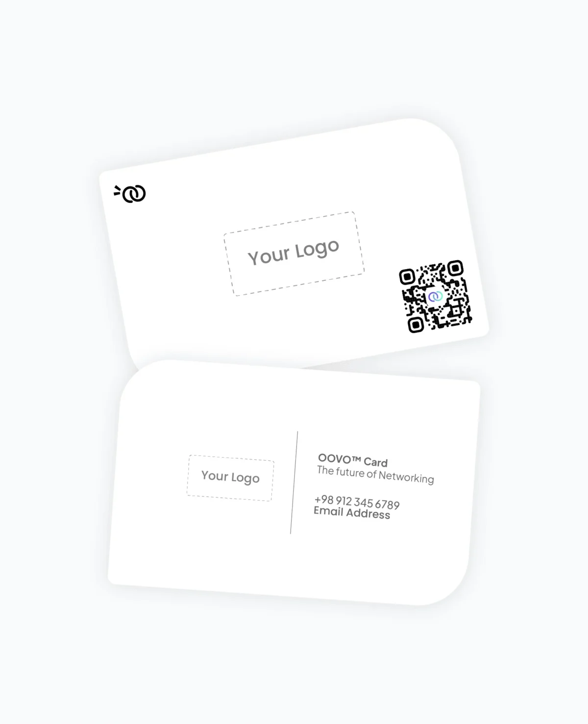 Design Template 3 کارت ویزیت هوشمند اووکارت OOVO™ - طرح سفارشی اووکارت ®OOVO کارت ویزیت هوشمند